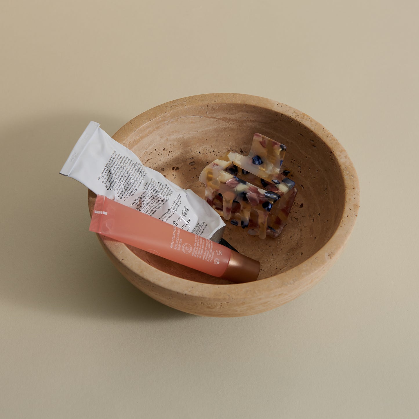 Travertine Bowl