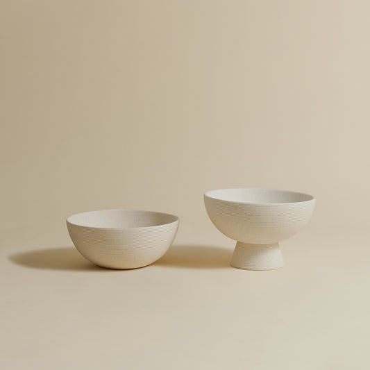 Flat Bowl Vase